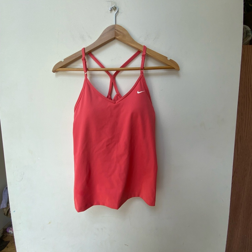 Nike Coral Tank w/ Built-In Bra